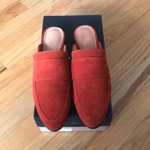 Halogen orange slip on loafer shoes size 10 - Picture 2 of 6